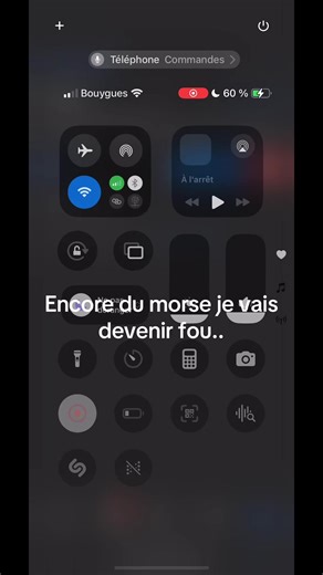 Encore du morse à décoder je deviens fou.. #codemorse #morse #secret #creepy #voicemail