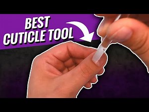 Best Cuticle Tool | Cuticle Pusher | How To Remove Cuticles | Cuticle Care | Glass Cuticle Tool