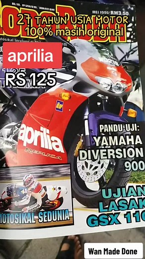 Aprilia RS 125 9000KM Only | Retro 2-Stroke Power Valve Bike