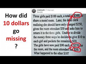 Can You Solve The Missing Dollars Riddle?