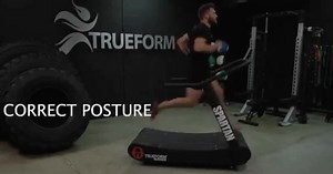 As the songbird of our generation once said, "hips don't lie," and if the TrueForm could sing and dance, it would say the same. ⁣⁣⁣ ⁣⁣⁣ There is a noticeable difference in running with the hips in the right position versus the wrong position, which is why the TrueForm is a such a powerful tool. ⁣⁣⁣ ⁣⁣⁣ 👣The chest down, hips bent over position is commonly seen in users. Whether running on the TrueForm or running on the ground, the bio-mechanical forces of running cost energy. One of the natural 