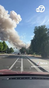9.3K views · 61 reactions | Video captured the moments after an apparent explosion at a San Jose storage facility that sparked a 2-alarm fire Wednesday night. Viewers tell ABC7 News they heard a loud boom that sounded like fireworks and then saw the huge plume of smoke. https://abc7ne.ws/3X6vwhY | ABC7 News | Facebook