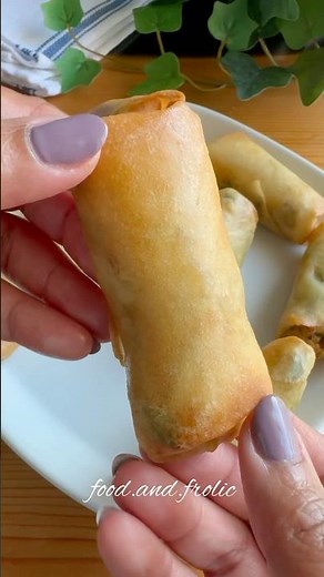 Chicken spring rolls recipe video | spring rolls recipe #springrolls #springroll #chicken #snacks