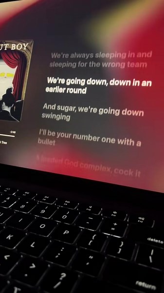 Sugar, Were Going Down - #falloutboys #emorock #fypaudio #lyrics | song with lyrics