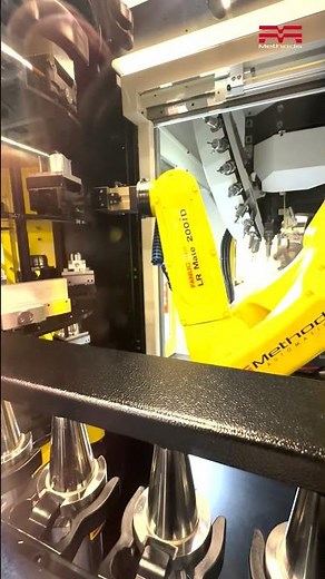 The Methods Night Crew: FANUC RoboDrill 5-axis #automation #cncautomation #5axiscnc #cncmill