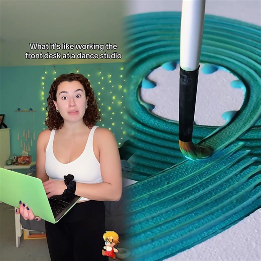 What it's like working the front desk at a dance studio