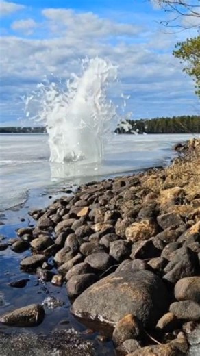 Relaxing Nature Water Splash|Satisfying Water Splash