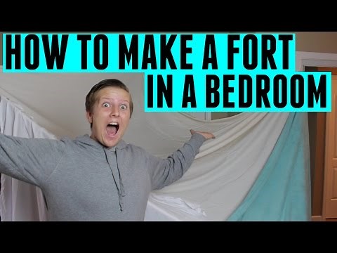 HOW TO MAKE A FORT IN A BEDROOM | thatkid1613