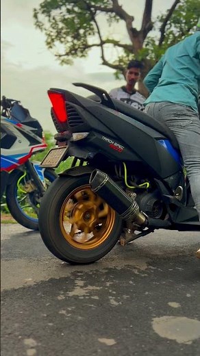 Tvs ntorq 125 modified/ #burnout #scooty #scootymodified #bikers #tranding #modified #tvs #ntorq