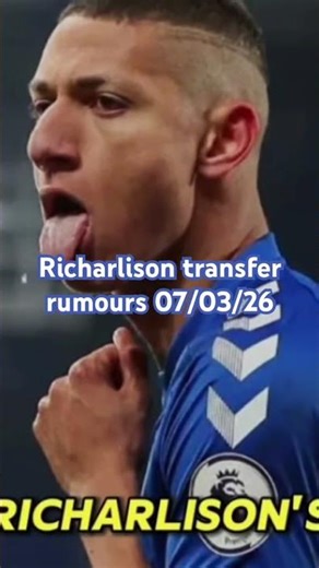 Everton latest Transfer rumours Richarlison #youtubefootball #football #everton #everton2 #efc