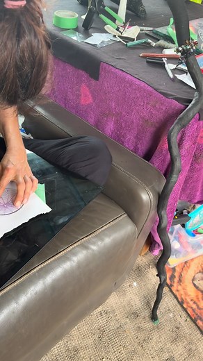 Final touches happening for Feature Artist Paula Peachy Peach ready for Raw Edge Art Collective this Sunday 16th ,Uki Hall in the picturesque Village of Uki . ✨ Feature Artist Spotlight: Paula Peachy Peach ✨ Meet Paula — an incredibly diverse artist whose creativity spans across engraving, photography, and mixed media. From wood and glass to unexpected materials, Paula’s work captures the essence of craftsmanship and imagination. Her attention to detail and love for experimentation make each pie