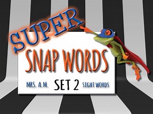 Sight Words: Group 2