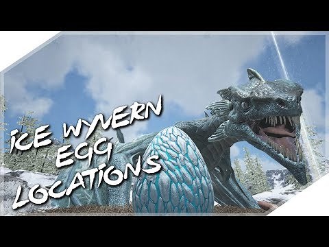 ICE WYVERN EGG LOCATIONS!!! - ARK: Survival Evolved [RAGNAROK DLC]