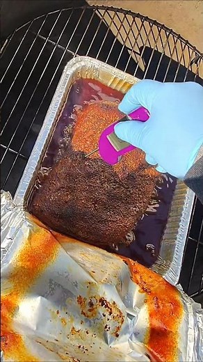 Checking Brisket Tenderness #brisket #competitionbbq #hardtruths