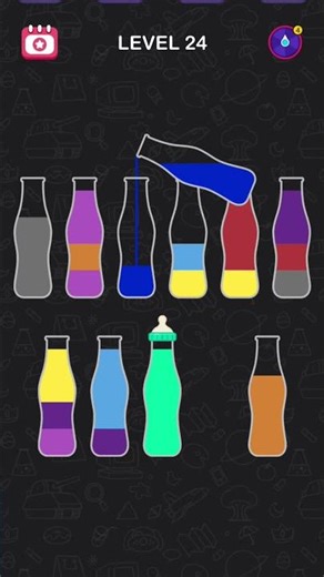 This Water Sort Puzzle Is Super Tricky 😱 Can You Solve It? #shorts