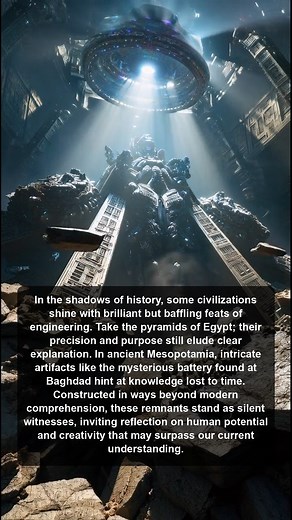 Explore the baffling engineering feats of ancient civilizations, from Egypt's pyramids to Mesopotamia's artifacts, revealing a potential greater than our current understanding of human creativity. | Ancient Wonders and Mysteries | Facebook