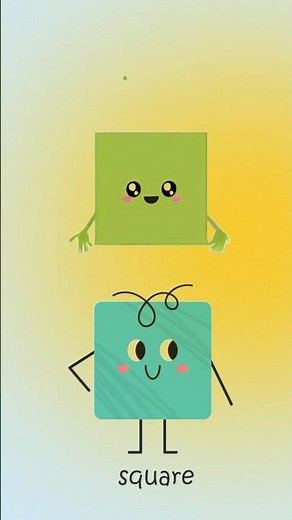 Square Shape for Kids 🟥 | Learn Shapes with Fun Examples | Preschool Learning