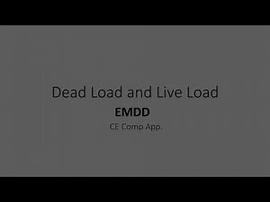 Staad.Pro AISC Steel Design 7. Adding Dead and Live Loads