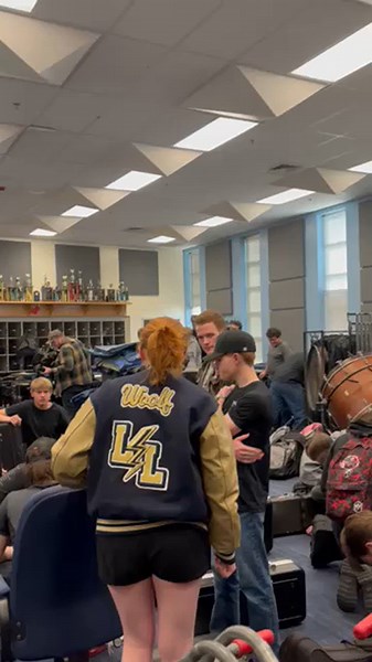 Band members, marching band staff at Legacy High prep, pack to march in Dublin