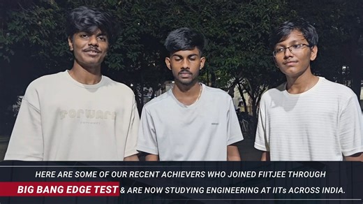 #BeyondReportCard - Big Bang Edge Test is a goal-oriented, critical and comprehensive testing tool to correctly evaluate a student’s current potential and aptitude for various Competitive & Scholastic exams. ✅ Know Your Rank Potential / Success Potential Index at National Level ✅ Get a Free Session of Goal setting ✅ Get your Current IQ & Potential Evaluated ✅ Get a Detailed Analysis of Your Current Readiness 🗓 Offline/Online Proctored: 17th Nov 2024 🗓 Online Proctored: 18th Nov 2024 Register N