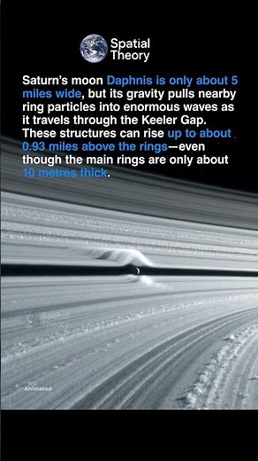 A Tiny Moon Creates Giant Waves in Saturn’s Rings