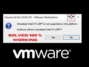 SOLVED!! 100% Working - Virtualized Intel VT-x/EPT is not supported on this platform
