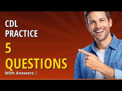 CDL Pre-Trip Inspection Practice Test 2026 | 5 Questions With Answers