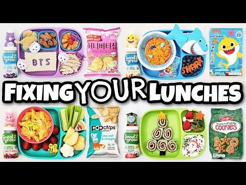 Fixing YOUR Lunch Ideas 💜 Bunches of Lunches