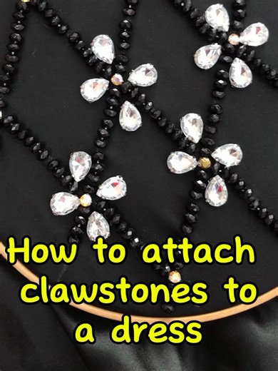 Secure Your Clawstones: Tips for Fabric Beading