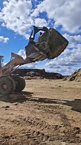 The wind isn't ever blowing the right direction when we grind hay for the cows. #cow #fyp #food #wind #dust | 1HandnFarming