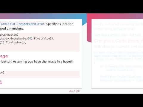 Transforming PdfFormField to Button with Image in iText 7 Core C#