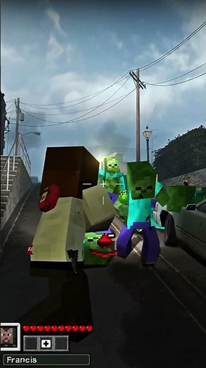 Left 4 Dead 1 - Minecraft Mod Gameplay | The Sacrifice Full Gameplay