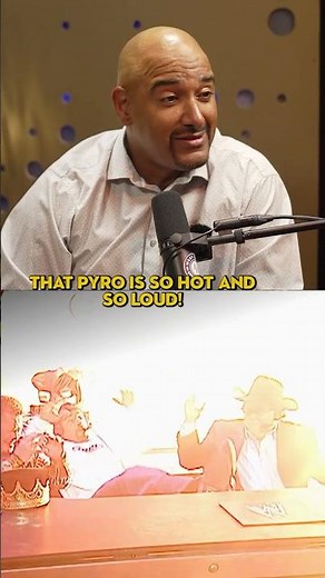 Kane's Pyro Scared Coach Out Of His Chair 😂