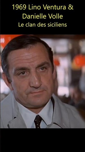 Lino Ventura intense face à Danielle Volle 🔥 | Le Clan des Siciliens – Scène culte (1969) #cinema