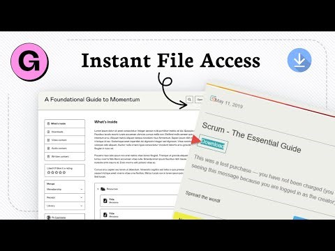 How to download Gumroad files (Beginner Walkthrough)