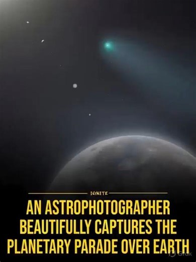 Planetary Parade Captured 🌌✨