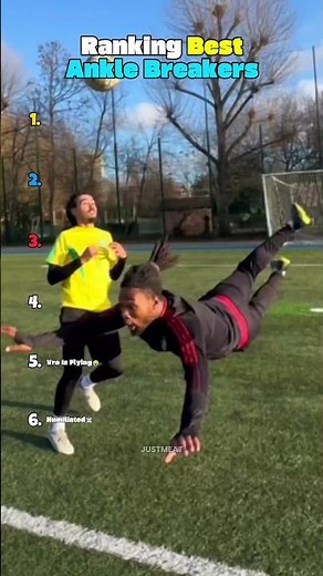 Ranking The Best Ankle Breakers! #funny #anklebreakers #basketball #soccer