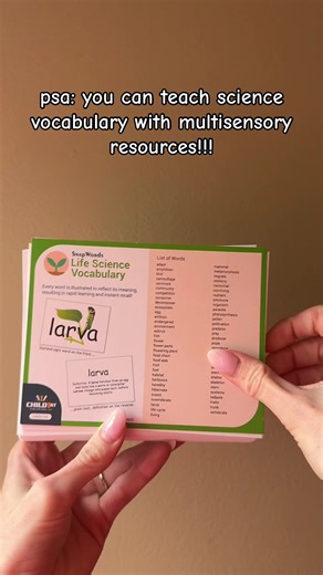 teaching science vocab in a way that actually sticks 👊 #science #multisensorylearning #rightbrain #teachersoftiktok #parenthack