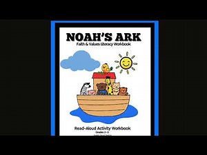 Noah’s Ark Audio Story for Kids | Read Aloud and Workbook
