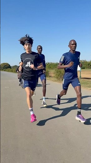 Workout: Fartlek: 3 min on / 1 min off × 8 #workout #running #marathon