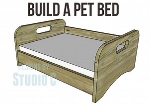 DIY Plans to Build a Pet Bed