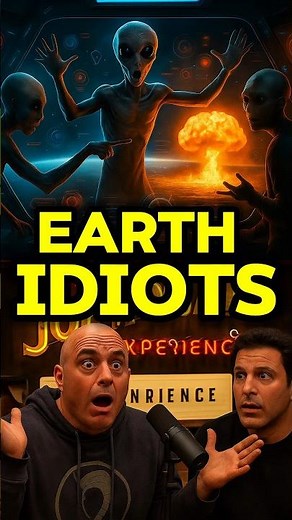 Joe Rogan Reacts to Wild Theory About Aliens Watching Us #jre