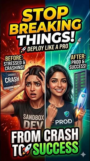 Part 3 - Stop Breaking Things: From Sandbox to Production 🚀