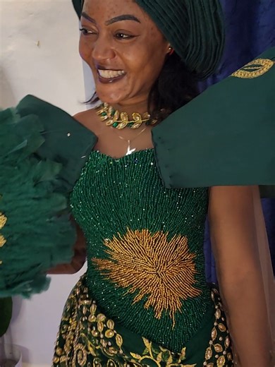 traditional wedding dress for African brides #traditionaldress #weddingdress #brides
