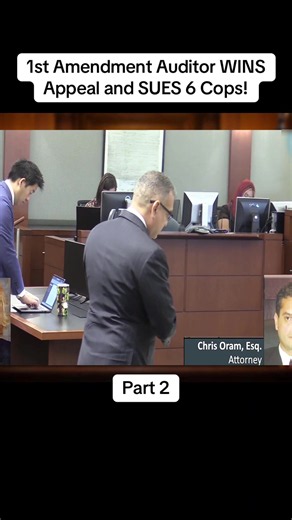 1st Amendment Auditor WINS Appeal and SUES 6 Cops