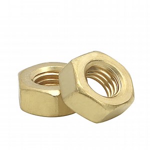 [Hot Item] Brass DIN 934 Hex Head Nut Hexagon Nut