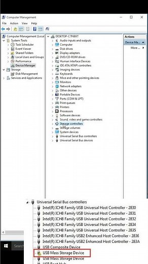 How to storage controllers Driver update in windows10