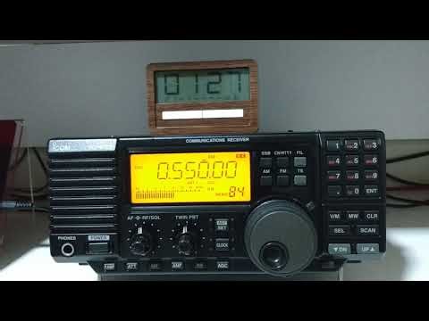 550 kHz Rádio Santa Cruz (ZYK287), Santa Cruz do Sul RS - Brasil