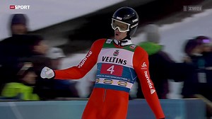 Skispringen und Langlauf