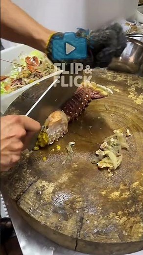 How to Clean a Lobster Step by Step on a Cutting Board